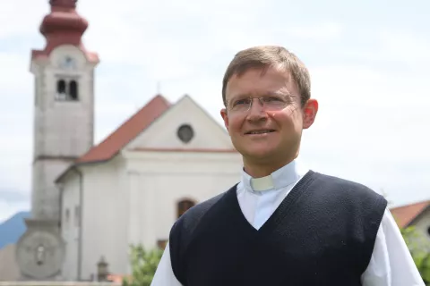 cerkev sv. Jurij župnija Gorje Zg. Gorje / Foto: Gorazd Kavčič