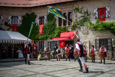 14. Srednjeveški dnevi na Blejskem gradu 2022 / Foto: Primož Pičulin