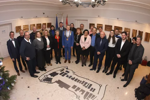 Konstitutivna prva seja občina Radovljica občinski svet 2022-2026 / Foto: Gorazd Kavčič