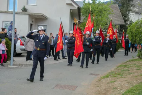 Sedem desetletij hotema&scaron;kih gasilcev