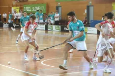 Floorball tekma med Slovenija proti Švica SP Svetovno prvenstvo Škofja Loka 2. mesto Floorball zveza Slovenije / Foto: Gorazd Kavčič