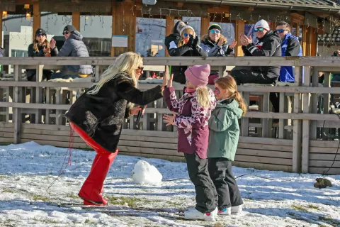 Za glasbeno popestritev je v soboto poskrbela Alya. / Foto: Tina Dokl