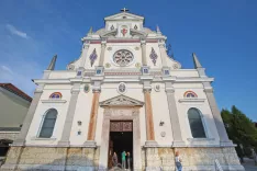 Brezje so od leta 2000 naprej osrednje slovensko Marijino romarsko središče. / Foto: Gorazd Kavčič, Arhiv Gorenjskega Glasa