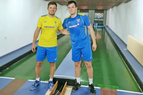 Zmagovalca turnirja v Železnikih Matej Lepej in Alen Kujundžić / Foto: Arhiv Kk Železniki