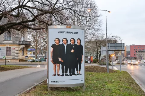 kulturno leto Prešeren plakat TAM TAM / Foto: Tina Dokl