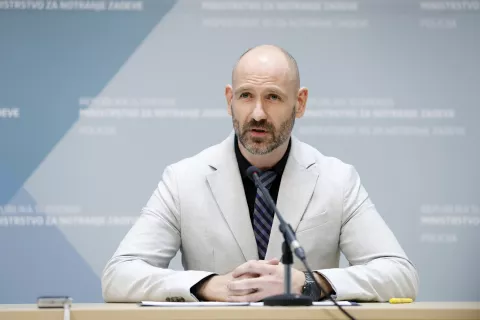 Robert Tekavec, vodja Oddelka za mladoletniško kriminaliteto v Upravi kriminalistične policije / Foto: Borut Živulović/Bobo