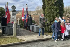 Spomenik talcem Šenčur / Foto: Ana Jagodic Dolžan