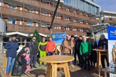 Rotary klub Brnik, dobrodelni dogodek za mlade smučarje v Kranjski Gori / Foto: Karmen Sluga