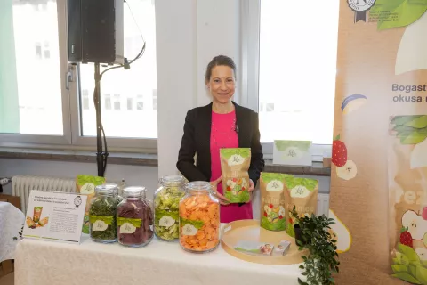 nagrada za inovativno živilo 2025, Linija liofilizirane zelenjave Lifis, Lifis, Marjana Kopač Farkaš s.p. / Foto: Arhiv Inštituta Za Nutricionistiko 