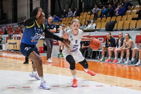 pokal spar finale ženske med Trigav 68 - Cinkarna Celje 79 dvorana Kodeljevo Ljubljana / Foto: Tina Dokl