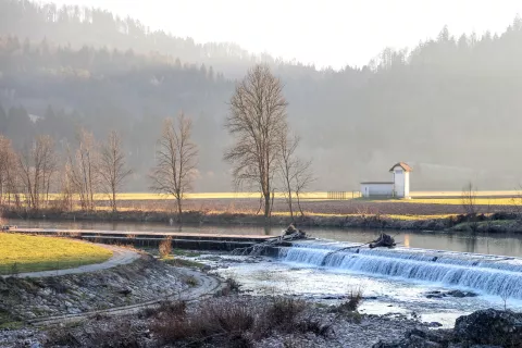 obnova Hudičeva brv Puštal Škofja loka / Foto: Tina Dokl