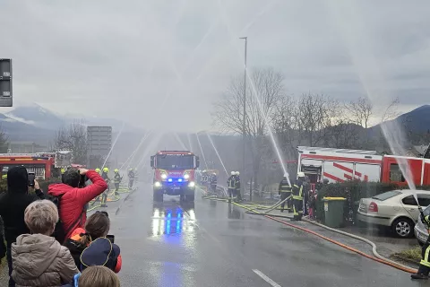 Gasilci, novo vozilo / Foto: Nika Toporiš