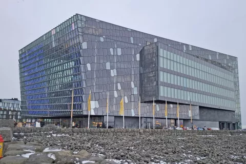 Koncertno in kongresno središče Harpa. / Foto: Jože Košnjek