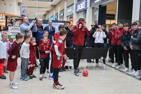 Medijski dan NK nogometni klub Triglav Kranj na fotografiji Luka Šušnjara 22 / Foto: Tina Dokl