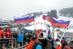 Pokal Vitranc je po oceni organizatorja minuli konec tedna privabil 13 tisoč ljudi. / Foto: Tina Dokl / Foto: 