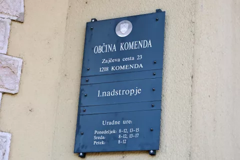 simbolične občina Komenda / Foto: Tina Dokl