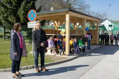 Nova avtobusna postaja in kolesarnica / Foto: Peter Košenina