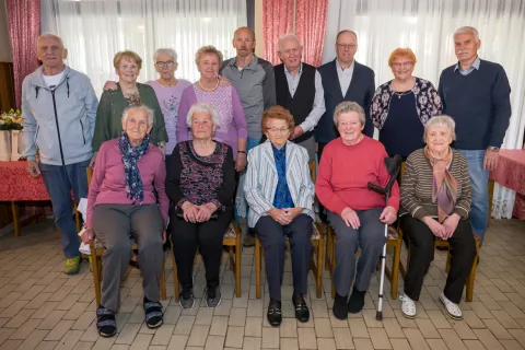 Srečanje jubilantov Naklo / Foto: Primož Pičulin