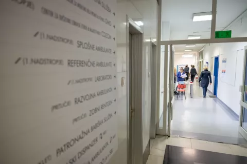 Dan odprtih vrat Zdravstveni dom Jesenice, Dan varnosti pacientov, čakalnica / Foto: Nik Bertoncelj