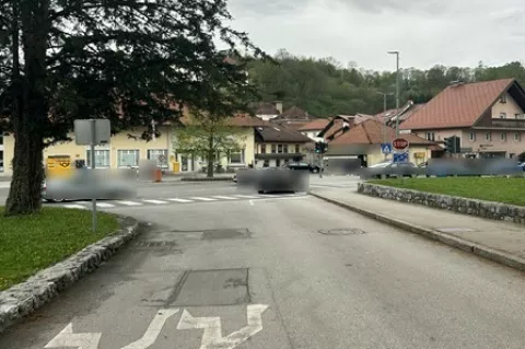 Kraj prometne neseče / Foto: Arhiv Pu Kranj