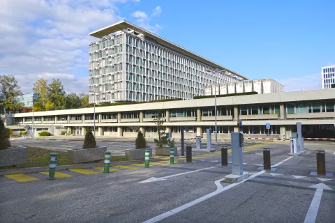 Sedež Svetovne zdravstvene organizacije (WHO) v Ženevi, Švica. Zdravstveno stanje v mnogih delih sveta ni tako veličastno. / Foto: Wikipedija