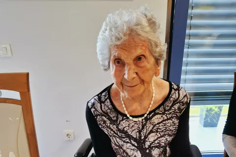 Slavica Gartner, 103. rojstni dan / Foto: Janez Kuhar
