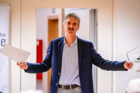 marko tancar, novi predsednik Fotografskega dru&scaron;tva Jesenice / Foto: Nik Bertoncelj