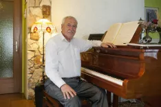 Tomaž Habe: »Naša dediščina je preprosta, a krasna in predvsem naša – tako jo moramo tudi občutiti.« / Foto: Aleš Senožetnik