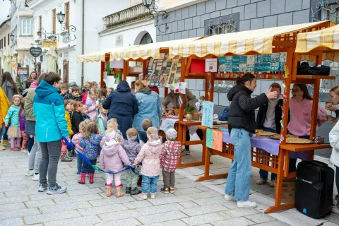Evropska vas v Radovljci / Foto: Nik Bertoncelj