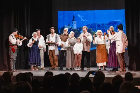 Muzikal Črna Žena Kulturno društvo Bohinjska Bela / Foto: Nik Bertoncelj