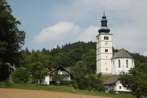 Cerkev Marijinega oznanjenja v Crngrobu / Foto: arhiv Gorenjskega glasa