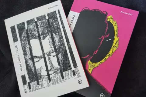 Dva izmed romanov v zbirki Živi klasiki / Foto: Igor Kavčič