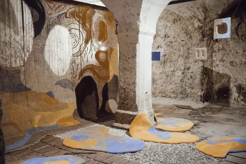 Bienale tekstillne umetnosti BIEN / Foto: Maša Pirc