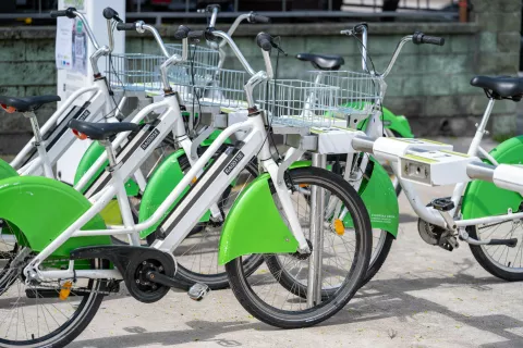 Odprtje kolesarske sezone in sistema Gorenjska bike občina Radovljica / Foto: Nik Bertoncelj