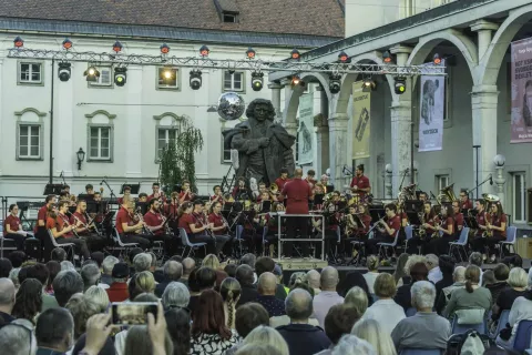 Pihalni orkester mestne občine Kranj / Foto: Arhiv Pok