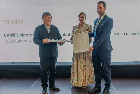 V kategoriji izbolj&scaron;anja kakovosti pitne vode je nagrado prejel Center za znanost o nastajajočih snoveh (CEMS) RIKEN z Japonske. / Foto: arhiv Turizma Bled / Foto: Arhiv Turizma Bled