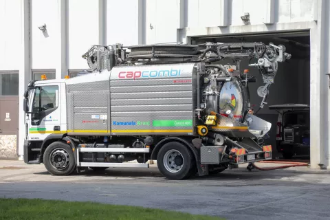 SI komunala Kranj tiskovna konferenca / Foto: Tina Dokl