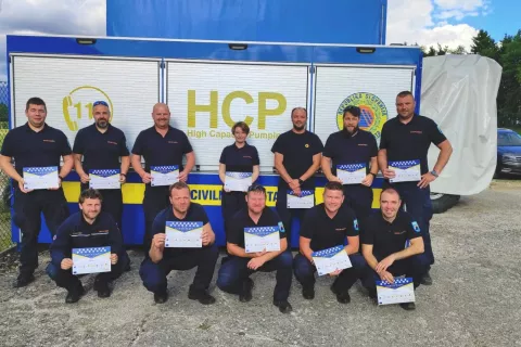 enota za prečrpavanje vode / Foto: Arhiv Enote