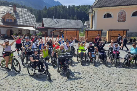 Na sprejemu pri podžupanji v Kranjski Gori / Foto: Karmen Sluga