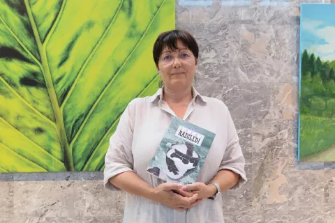 Nova glavna urednica Loških razgledov je Nataša Budna Kodrič. / Foto: Vilma Stanovnik