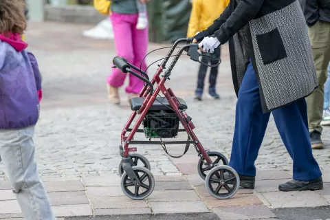 Simbolična fotografija upokojenci in starejši / Foto: Nik Bertoncelj