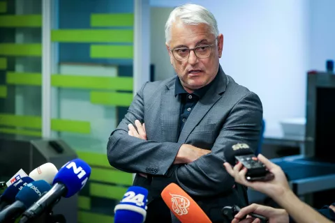 Minister za gospodarstvo, turizem in šport Matjaž Han, SD / Foto: Daniel Novakovič/sta