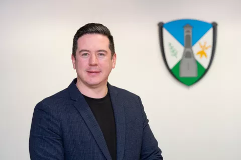 Rudolf Leban, v. d. direktor uprave Občine Železniki / Foto: Simon Benedičič