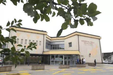 stavba OŠ osnovna šola Davorina Jenka občina Cerklje / Foto: Gorazd Kavčič