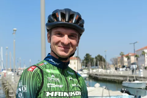 Po hudi marčevski poškodbi bo na staru nedeljske dirke znova tudi gorenjski reprezentant Jaka Primožič. / Foto: Vilma Stanovnik