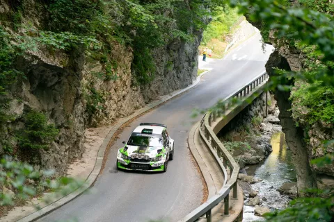 Boštjan Logar, reli Železniki / Foto: Simon Benedičič