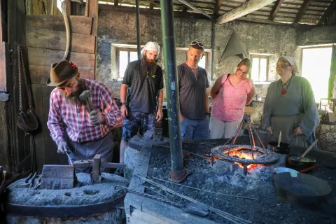 kovaški šmarn Kropa 2023 / Foto: Tina Dokl