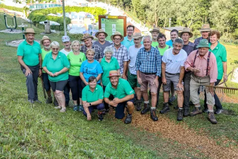 košnja po starem Snovik občina Kamnik / Foto: Tina Dokl