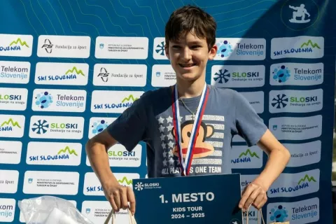 Nikolaj Urh je obetaven mladi deskar prostega sloga. / Foto: Osebni Arhiv