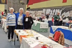 Mednarodni festival vezenja v Velenju na temo prti in prtički / Foto: Arhiv Avtorice